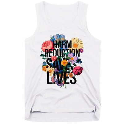 Harm Reduction Saves Lives Mental Health Awareness Month Tank Top