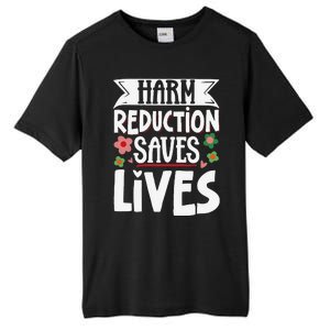 Harm Reduction Saves Lives Tall Fusion ChromaSoft Performance T-Shirt