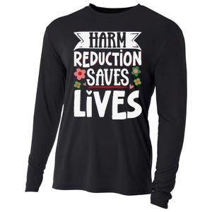 Harm Reduction Saves Lives Cooling Performance Long Sleeve Crew