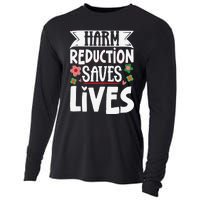 Harm Reduction Saves Lives Cooling Performance Long Sleeve Crew