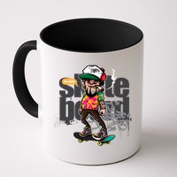 Hipster Riding Skateboard Mug
