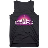 Happy Resurrection Sunday Cross Tank Top