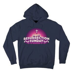 Happy Resurrection Sunday Cross Tall Hoodie