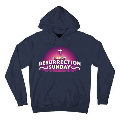 Happy Resurrection Sunday Cross Tall Hoodie