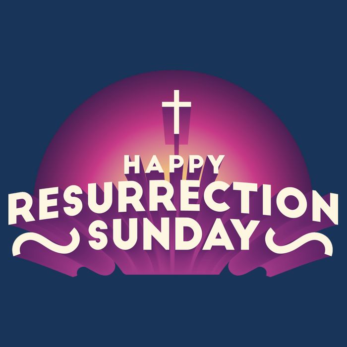 Happy Resurrection Sunday Cross Infant Baby Jersey Bodysuit
