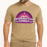 Happy Resurrection Sunday Cross Performance Shirt