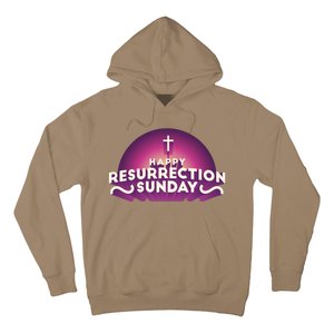 Happy Resurrection Sunday Cross Hoodie