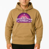 Happy Resurrection Sunday Cross Hoodie