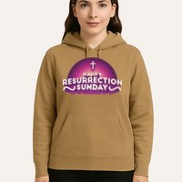 Happy Resurrection Sunday Cross Hoodie