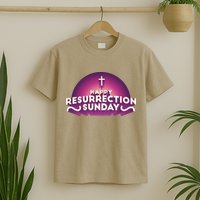 Happy Resurrection Sunday Cross T-Shirt