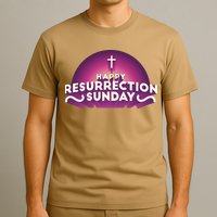 Happy Resurrection Sunday Cross T-Shirt