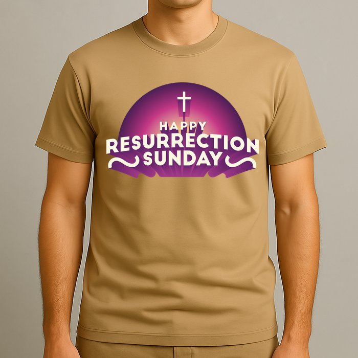 Happy Resurrection Sunday Cross T-Shirt