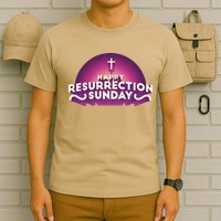 Happy Resurrection Sunday Cross T-Shirt