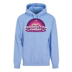 Happy Resurrection Sunday Cross Unisex Surf Hoodie