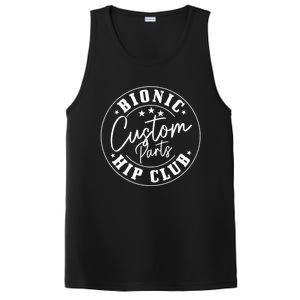 Hip Replacet Surgery Funny Bionic Custom Parts Hip Club Gift PosiCharge Competitor Tank