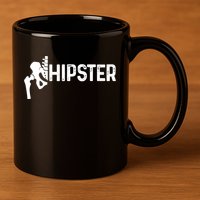 Hip Replacet Surgery Recovery Funny Hippie Hipster Cool Gift 11oz C Handle Ceramic Mug
