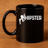 Hip Replacet Surgery Recovery Funny Hippie Hipster Cool Gift 11oz C Handle Ceramic Mug