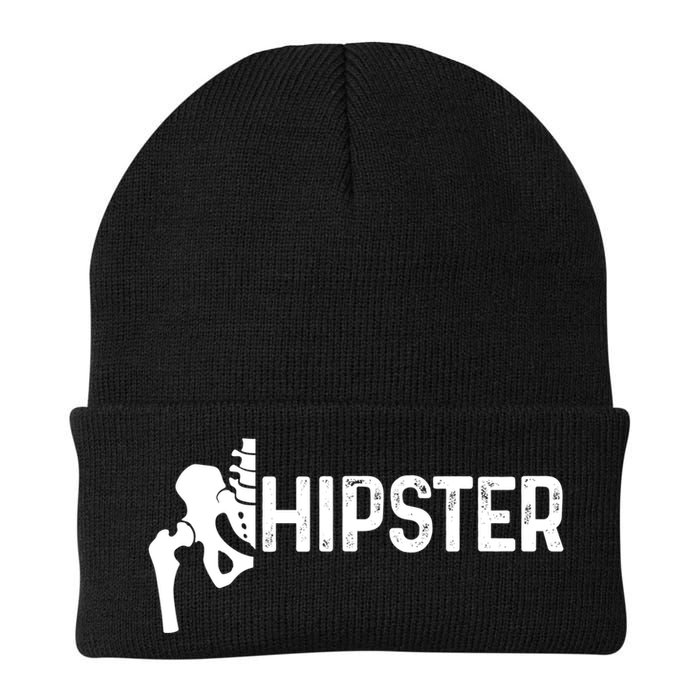 Hip Replacet Surgery Recovery Funny Hippie Hipster Cool Gift Beanie