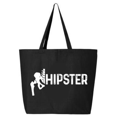 Hip Replacet Surgery Recovery Funny Hippie Hipster Cool Gift 25L Jumbo Tote