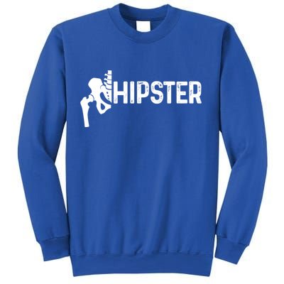 Hip Replacet Surgery Recovery Funny Hippie Hipster Cool Gift Sweatshirt