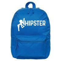 Hip Replacet Surgery Recovery Funny Hippie Hipster Cool Gift 16 in Basic Backpack