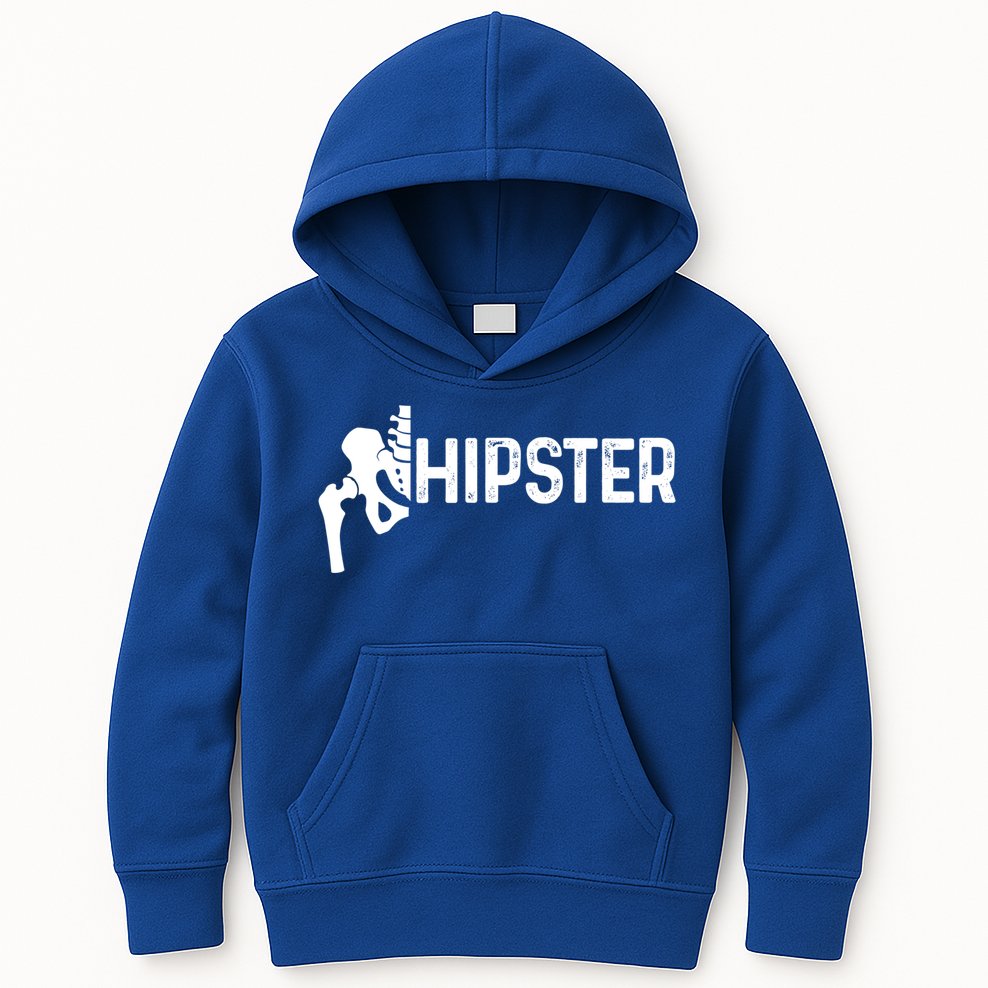 Hip Replacet Surgery Recovery Funny Hippie Hipster Cool Gift Kids Hoodie