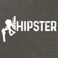 Hip Replacet Surgery Recovery Funny Hippie Hipster Cool Gift Cotton Canvas Backpack