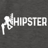 Hip Replacet Surgery Recovery Funny Hippie Hipster Cool Gift Vector Backpack
