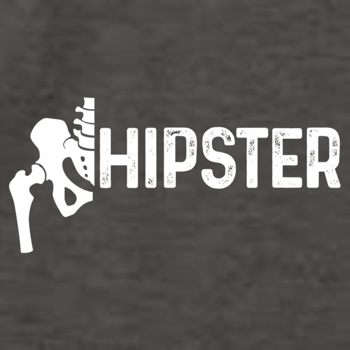 Hip Replacet Surgery Recovery Funny Hippie Hipster Cool Gift Vector Backpack