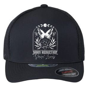 Harm Reduction Save Lives Prevent Flexfit Unipanel Trucker Cap