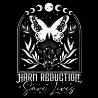 Harm Reduction Save Lives Prevent Flat Bill Trucker Hat