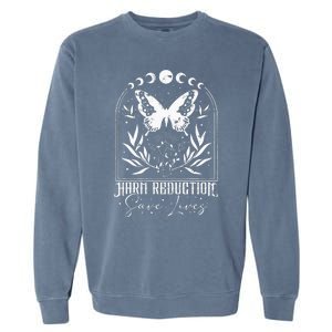 Harm Reduction Save Lives Prevent Garment-Dyed Sweatshirt