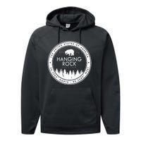 Hanging Rock State Park North Carolina Performance Fleece Hoodie