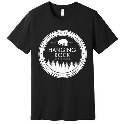 Hanging Rock State Park North Carolina Premium T-Shirt