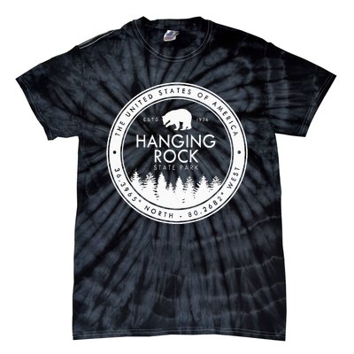 Hanging Rock State Park North Carolina Tie-Dye T-Shirt