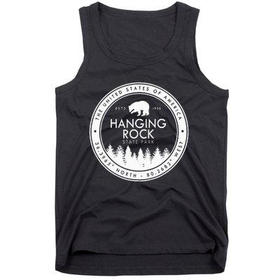 Hanging Rock State Park North Carolina Tank Top