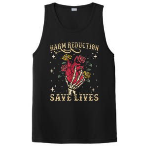 Harm Reduction Save Lives Skeleton PosiCharge Competitor Tank