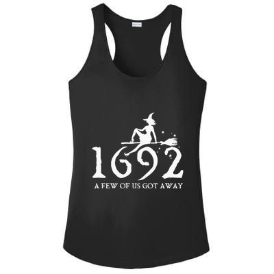 Halloween Retro Salem Witch 1692 A Few Of Us Got Away Ladies PosiCharge Competitor Racerback Tank