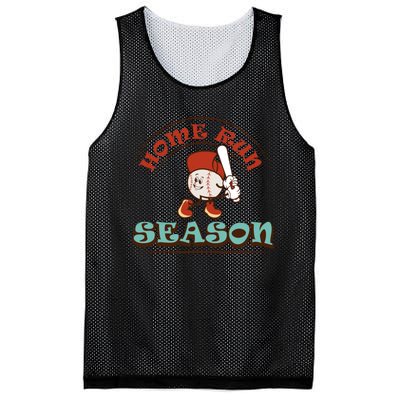 Home Run Season Perfect Gift For Siblings And Sports Fans Mesh Reversible Basketball Jersey Tank