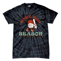 Home Run Season Perfect Gift For Siblings And Sports Fans Tie-Dye T-Shirt