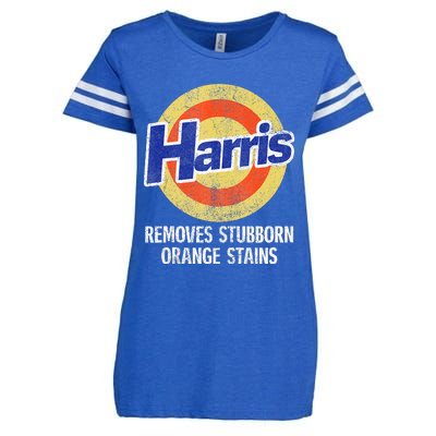 Harris Removes Stubborn Orange Stains Kamala Harris 2024 Enza Ladies Jersey Football T-Shirt