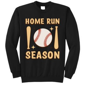 Home Run Season Perfect Gift For Baseball Enthusiasts Sweatshirt