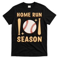 Home Run Season Perfect Gift For Baseball Enthusiasts T-Shirt