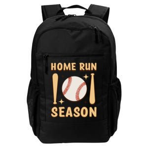 Home Run Season Perfect Gift For Baseball Enthusiasts Daily Commute Backpack