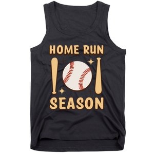 Home Run Season Perfect Gift For Baseball Enthusiasts Tank Top