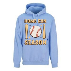 Home Run Season Perfect Gift For Baseball Enthusiasts Unisex Surf Hoodie