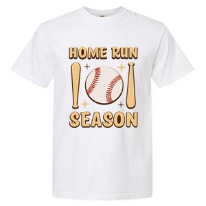 Home Run Season Perfect Gift For Baseball Enthusiasts Garment-Dyed Heavyweight T-Shirt