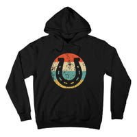 Horseshoe Retro Style Lucky Pullover Tall Hoodie