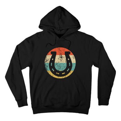 Horseshoe Retro Style Lucky Pullover Tall Hoodie