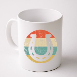 Horseshoe Retro Style Lucky Pullover Coffee Mug